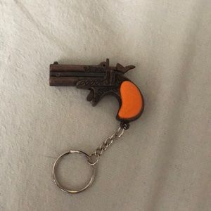 gun keychain.